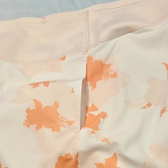 PUMA Power Shape Floral Dry Cell Skort - Peach Orange- NWT - Picture 8 of 10